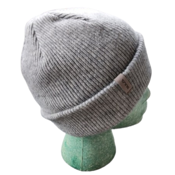 Bula Grey Rib Knit Beanie - Picture 4 of 10